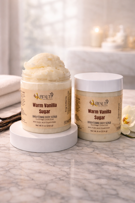 Warm Vanilla Sugar Brightening Body Scrub